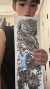 ลายสักสติ๊กเกอร์สมุนไพรกันน้ำกันเหงื่อ 72 ของตกแต่งสไตล์มืดสำหรับช่วงเวลาเล็กๆ