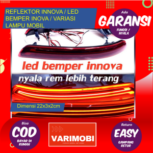 REFLEKTOR INNOVA / LED BEMPER INOVA / VARIASI LAMPU MOBIL