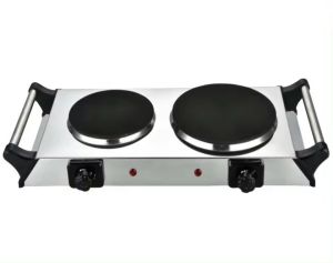Double Electric Furnace Hot Plate Cooktop Electric Burner Portable Hot Plate Travel Cook Stove