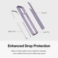 Sanptoch Premium Magsafe Phone Case For iPhone 13 / 14 / 15 Pro Max Translucent Matte Cover For iPhone 15 Plus Military Grade Shockproof Protection Casing. 