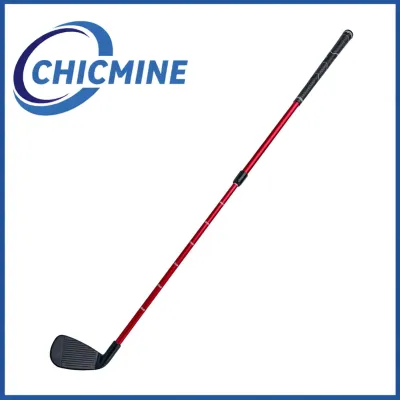 Chicmine Expandable Golf Club Left Right Hand Golf Club Telescopic Golf Putter Club Adjustable 2-section Non-slip Grip for Left Right Hand Indoor Outdoor Golf Kids Teens Adults Gift Golf Accessories