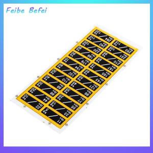 [Feibe Befei] 1sheet Weight Sticker Labels for Gym Equipment Accessories Power Equipment Label