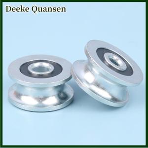 Deeke 1PC 8x30x14mm lăn mang ròng rọc bánh xe U rãnh bánh xe 6x30x14mm theo dõi hướng dẫn bánh xe lăn bánh xe chống gỉ