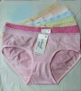 Combo 10 Quần lót nữ thun lạnh viền ren Thái Size 40-50kg