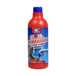 Pipe Dredging Agent Dissolve blockage Toilet Sink Unclog Drain Cleaner for Kitchen 500ML