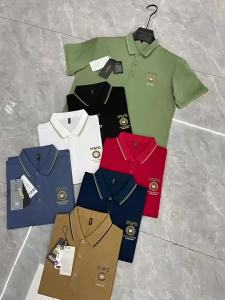 Polo T Shirt Men Summer Men Clothing Short Sleeve T-shirt Embroidered Polo Shirt Lapel Middle and Young Half Sleeve Business Top