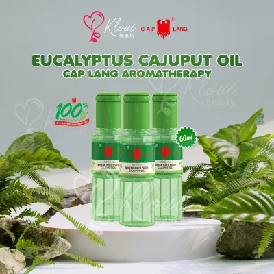 Minyak Kayu Putih || Minyak Kayu Putih Cap Lang 60ml || Caplang Minyak Kayu Putih || Minyak Kembung Bayu Caplang