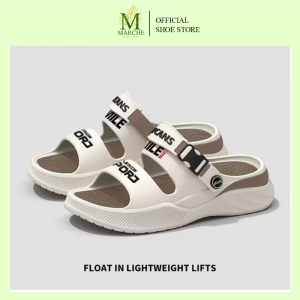 Marche Mens Soft Rubber Sports Flip Flops Lightweight Two Strap for Beach & Daily Wear 3.0cm Height