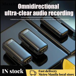 Portable Audio Record Mics with Charging Case Lightweight for Gaming Live