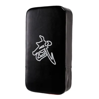 OKKFINE EVA Filling Taekwondo Kick Shield PU Curved Surface Strike Target Pad Durable Hand Grip Martial Arts Shield Kickboxing Training