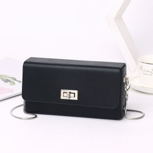 IELGY Ladies Chain Small Square Bag Korean Version All-Match Popular Cross-Body Mobile Phone Bag