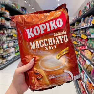 Cà Phê Sữa Hòa Tan Kopiko Macchiato 3in1 Thái Lan Cafe [Bịch 20 Gói]