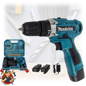 สว่านไร้สาย สว่านไฟฟ้า 299V ฟังก์ชัน 3 ระบบ เจาะ ขันน็อต เจาะกระแทก ครบจบในเครื่องเดียว มาพร้อมแบตเตอรี่ลิเธียม 2 ก้อน ใช้งานได้ยาวนาน ปรับแรงขันได้