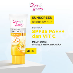 Glow & Lovely Ultimate UV Duo Krim Vit C & Niacinamide Sunscreen SPF 35 PA+++ 40gr