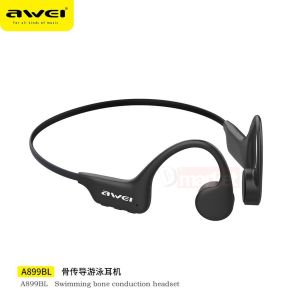 Awei A899BL Swimming Headset Air Conduction Headset Sport Headphone Awei Bluetooth Headset Bone Conduction Earphone