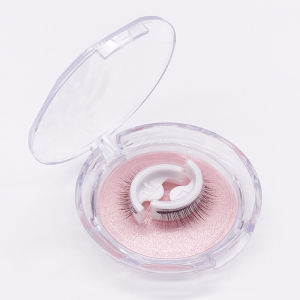 【Hot Sale】Eelhoe False Eyelashes With Glue Set Natural Human Hair Natural Look Set Reusable Self Adhesive False Eyelashes Professional No Stimulation Comfortable Reusable Cosmetics Natural Long Thick Lightweight Glue-free Waterproof 3D Fake Eyelashes
