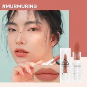 Son Thỏi 3CE Vỏ Trong/ Vỏ vân đá - Soft Matte Lipstick 3.5g - #Murmuring #Red muse #Eternal Warm #Sensual Breeze