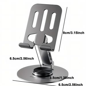 Rotatable 360 Degree Light weight All Metal Phone Bracket Stand Holder for Cellphone & Tablet