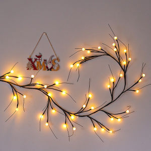 LED Branch Maple Leaf Rattan Light String Holiday Wedding Arrangement Starry Decorative Lights