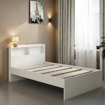 Free installation! Kenzzo: Single bed frame with storage/ZUMI single bedframe with headboard/helper bed/kids bed