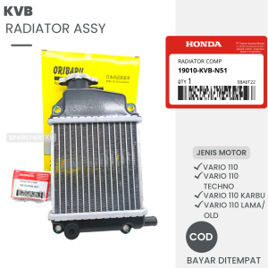 KVB RADIATOR ASSY HONDA VARIO 110 VARIO 110 TECHNO VARIO 110 KARBU VARIO 110 LAMA/OLD/ ASSY SET