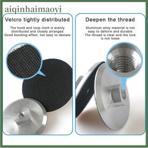 aiqinhaimaoyi 1PC 4inch Backer Pad For Polishing Pad Aluminum Base Backing Holder M14 Ecoflow Festool Tools Accessories