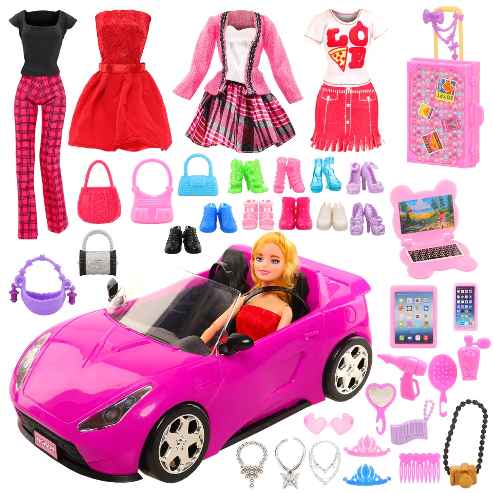 Doll deals set car