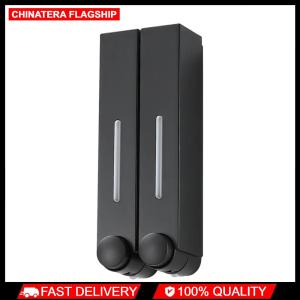 Shampoo and Conditioner Dispenser No Drill 500ml Refillable Shower Dispenser 500ML Soap Dispenser for Bathrooms and Hotels