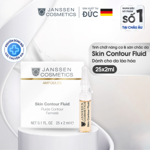 Tinh chất nâng cơ săn chắc da Janssen Cosmetics Skin Contour Fluid 25 ống x 2ml & 7 ống lẻ 2ml