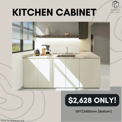 10FT / 2400mm Kitchen Cabinet (Bottom Only)