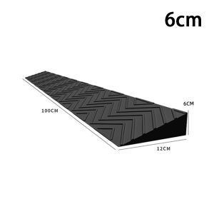 Curb Ramp Pvc Ramp Dari Bahan Plastik Tebal 2/4/6Cm Murah Untuk Pintu Masuk Rumah / Restoran