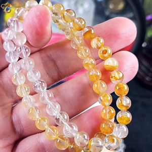 Graduation Grade Golden Healer Hematoid Quartz Bracelet