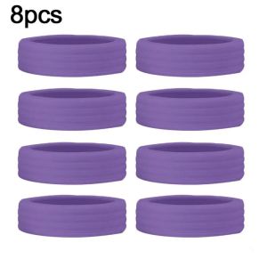 8pcs Silicone Luggage Wheel Protector Cover Reduce Noise Travel Suitcase Wheels Rubber Ring Accessories