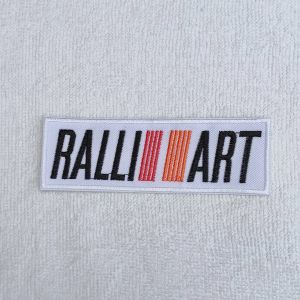 อาร์ม ตัวรีด อาร์มติดเสื้อ รถแข่ง ยี่ห้อรถ ยี่ห้อมอร์เตอร์ไซค์ ลาย Ralli Art Iron on Patchแรลลี่อาร์ต ตกแต่งเสื้อผ้า car motorcycle