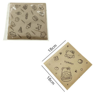 Sandwich Paper Wax Paper Burger Paper Food Wrapping Grease Resistance Microwavable