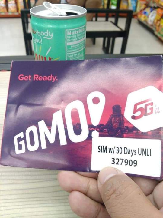GOMO sim Plus Modem Router Wifi with 30 Days Unlimited Internet ...