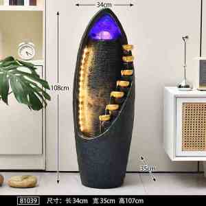 Home decoration items water fountain water fountain indoor feng shui decorative accessories water fountain indoor European waterscape