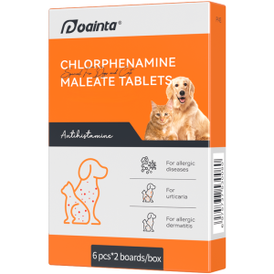 [Pengiriman cepat]PUAINTA 12PCS Allergic Itch Relief  Obat Alergi Anjing Kucing