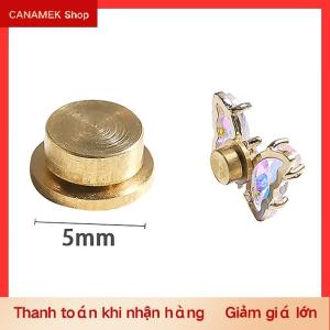 CS 5pcs làm móng tay xoay trang sức phụ kiện phổ xoay vòng bi xoay xoay chuyển hạt trang trí móng tay