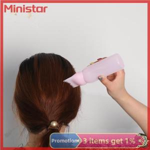 Ministar 120ML Hair Dye Bottle With Applicator Brush Salon Hair Coloring Dyeing Bottles