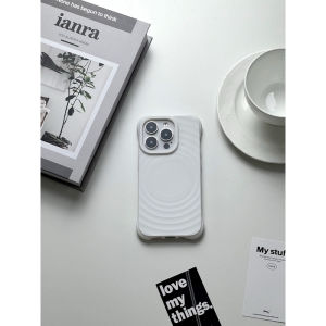 WAVE PATTERN FOUR CORNER SHOCKPROOF MAGSAFE CASE IPHONE 11 12 13 14 15 PRO MAX SUPPORT WIRELESS CHARGING