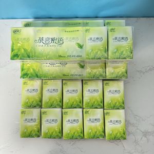 ECOPLANETOFFICIAL COD#10pcs pre pack Facial Tissue Pocket Tissue Pocket Packs 10 pulls