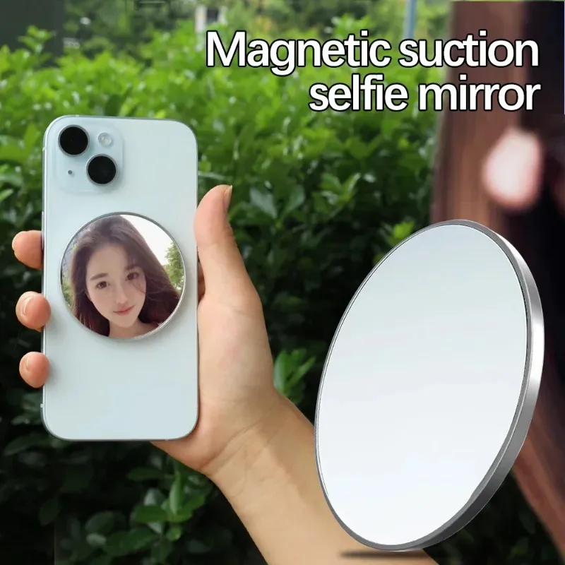 Magnetic Phone Selfie Mirror for Magsafe IPhone 15 Pro Max Cellphone Back  Camera Mirror for Wide Angle Selfie Vlogging Video