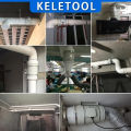 Toilet exhaust fan ventilation fan Inline Duct Fan Duct Vent Bathroom Kitchen Grow Tent  Toilet Motor for Ducting Vents Bathroom. 