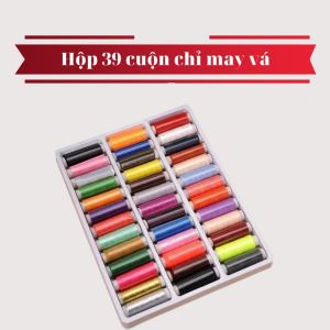 Bộ 39 Cuộn Chỉ May Vá Nhiều Màu Bộ FELAA
