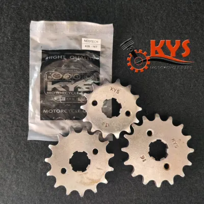 GEAR GIR DEPAN HONDA 428 14T/15T/16T/17T NEOTECH MEGAPRO LAMA MEGAPRO PRIMUS MONOSHOCK VERZA CB150R KYS
