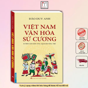 Sách - Việt Nam văn hóa sử cương (in theo bản 1938 Quan Hải Tùng Thư) Bìa mềm 150K