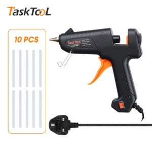 TASKTOOL 150W Wired Hot Melt Glue Gun + 10PCS 11MM Glue Sticks High Temp DIY Handicraft Paste Tools