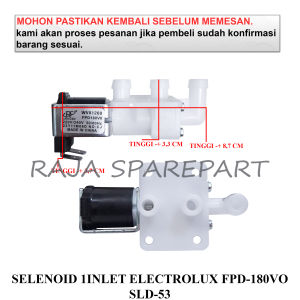 SISKS SELENOID MESIN CUCI / WATER INLET / SELENOID 1INLET ELECTROLUX FPD-180VO SLD-53