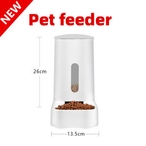 Cat bowl dog bowl food bowl dog bowl dog bowl cat bowl double bowl automatic drinking water anti overturning cat food rice bowl pet supplies